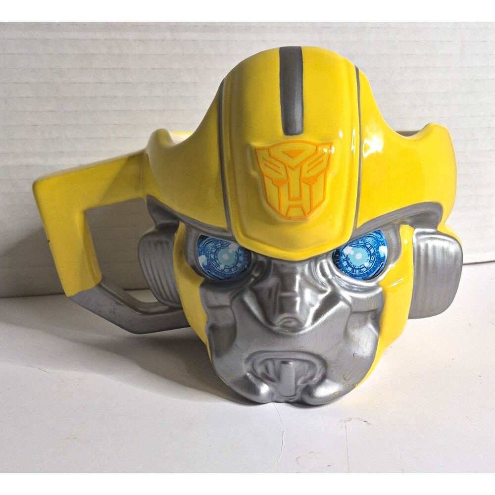 Vandor Transformers Bumblebee 20 oz Ceramic Figural Novelty Mug Yellow/Gray
